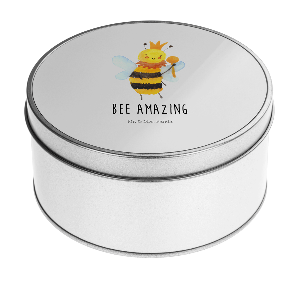 Blechdose rund Biene König Metalldose, Keksdose, Dose, Vorratsdose, Geschenkbox, Biene, Wespe, Hummel