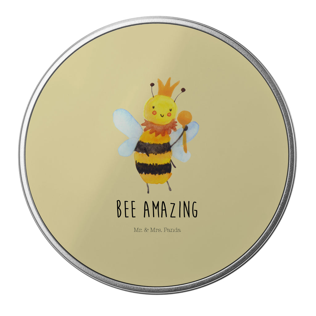 Blechdose rund Biene König Metalldose, Keksdose, Dose, Vorratsdose, Geschenkbox, Biene, Wespe, Hummel