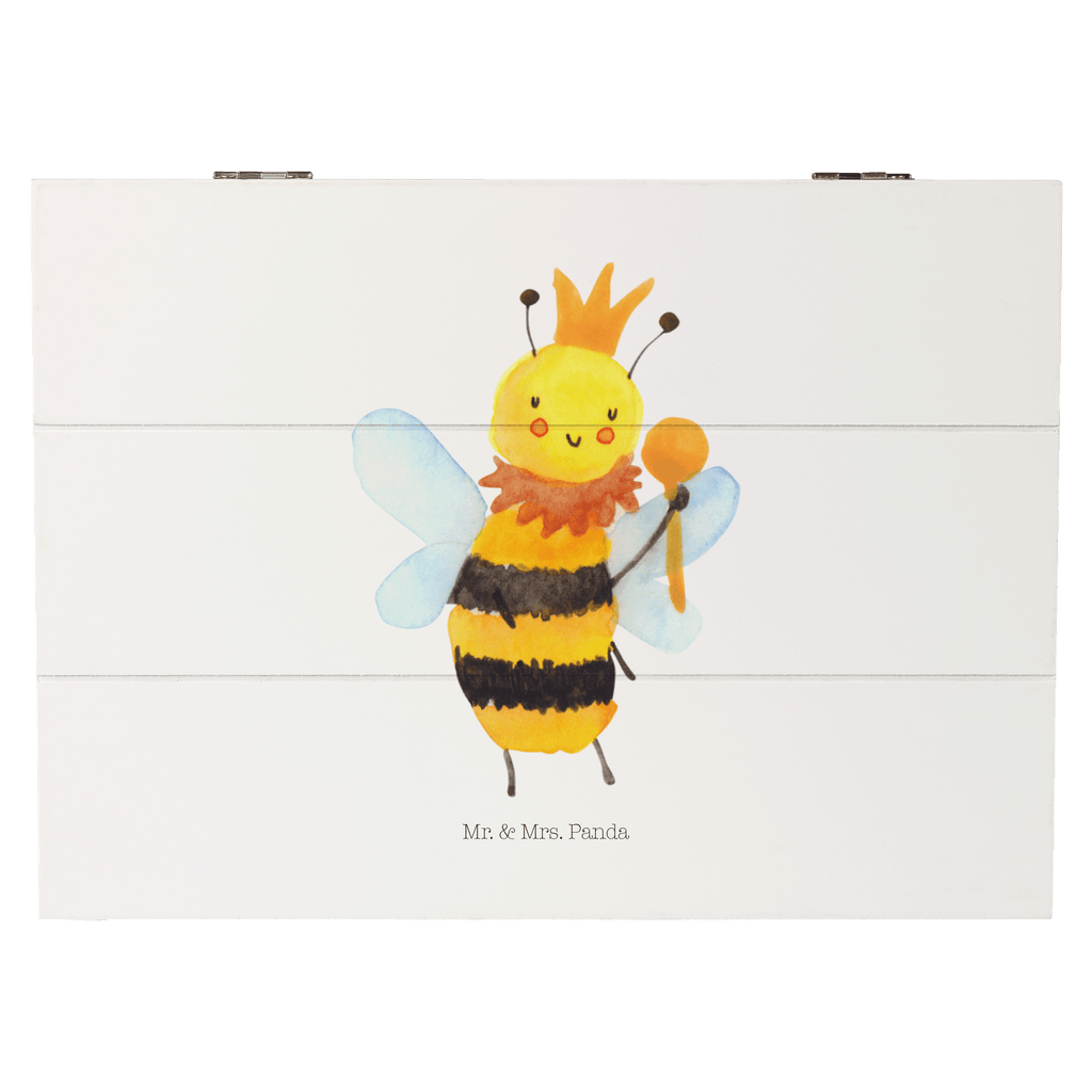 Holzkiste Biene König Holzkiste, Kiste, Schatzkiste, Truhe, Schatulle, XXL, Erinnerungsbox, Erinnerungskiste, Dekokiste, Aufbewahrungsbox, Biene, Wespe, Hummel