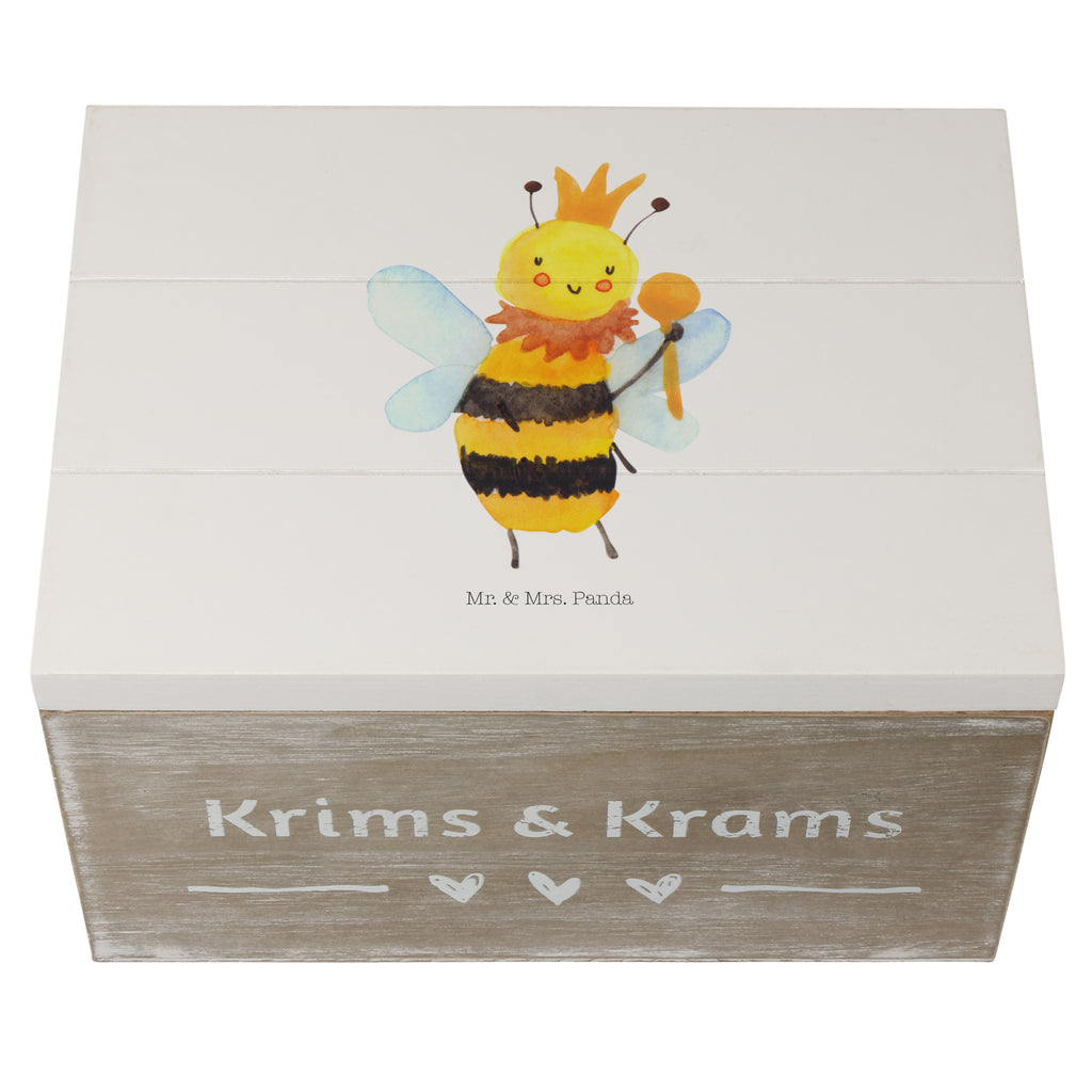 Holzkiste Biene König Holzkiste, Kiste, Schatzkiste, Truhe, Schatulle, XXL, Erinnerungsbox, Erinnerungskiste, Dekokiste, Aufbewahrungsbox, Biene, Wespe, Hummel