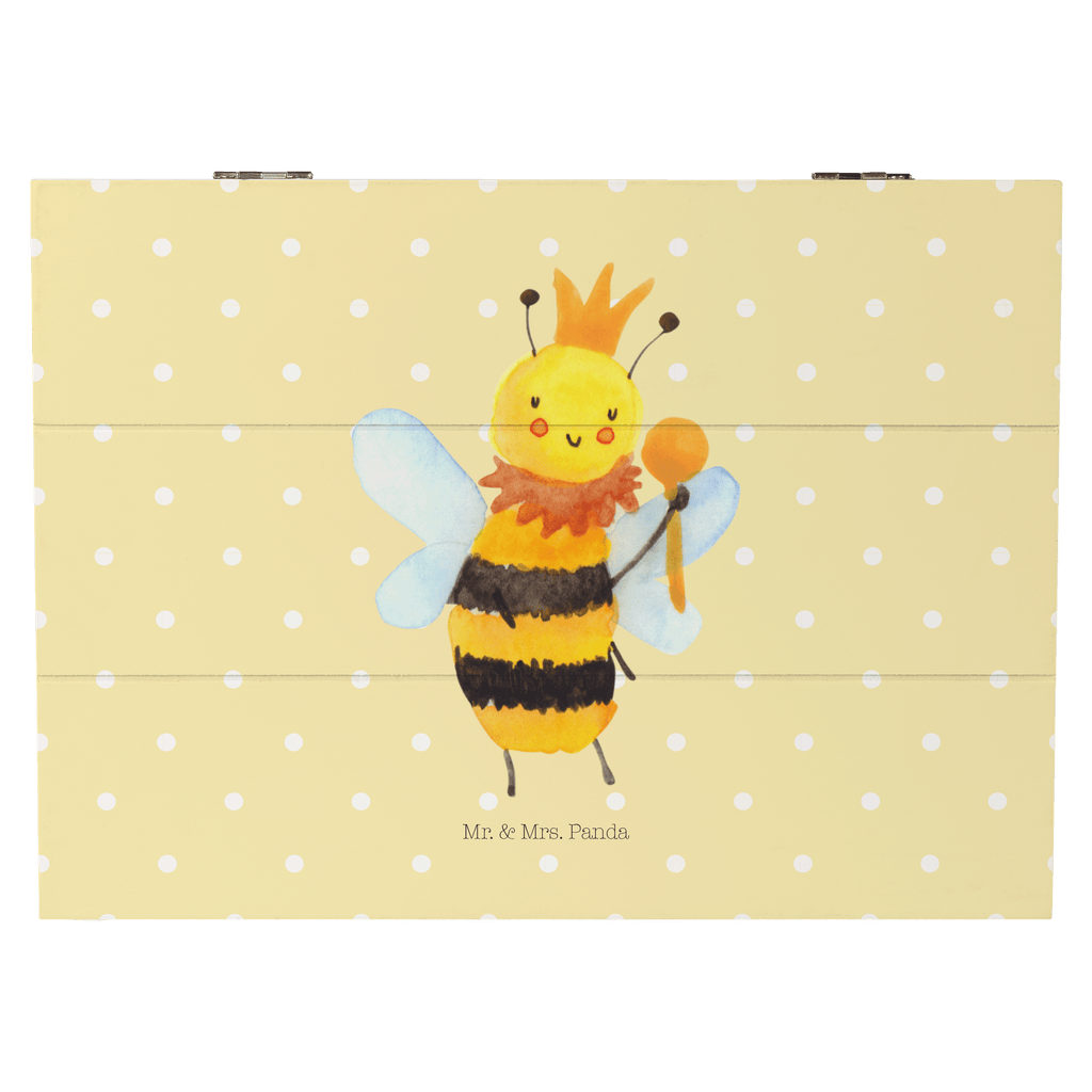 Holzkiste Biene König Holzkiste, Kiste, Schatzkiste, Truhe, Schatulle, XXL, Erinnerungsbox, Erinnerungskiste, Dekokiste, Aufbewahrungsbox, Biene, Wespe, Hummel
