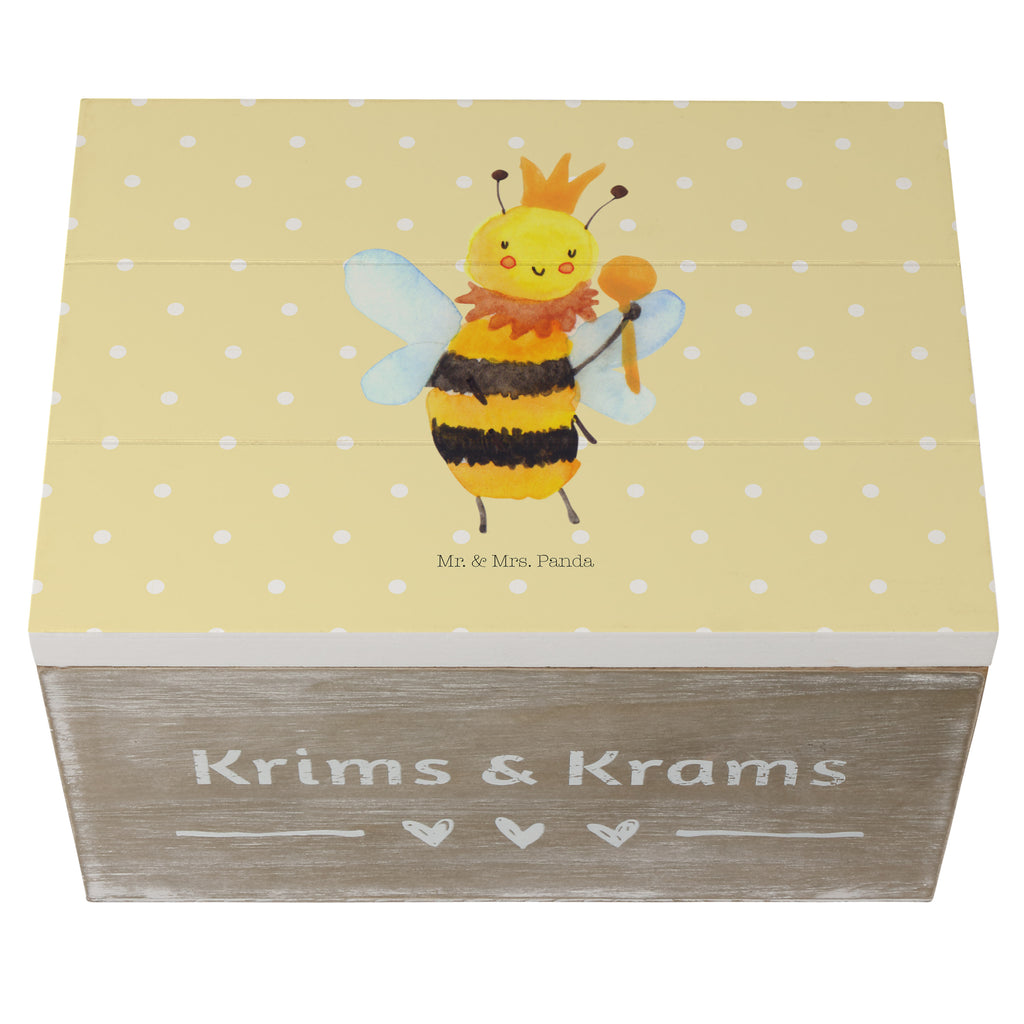 Holzkiste Biene König Holzkiste, Kiste, Schatzkiste, Truhe, Schatulle, XXL, Erinnerungsbox, Erinnerungskiste, Dekokiste, Aufbewahrungsbox, Biene, Wespe, Hummel