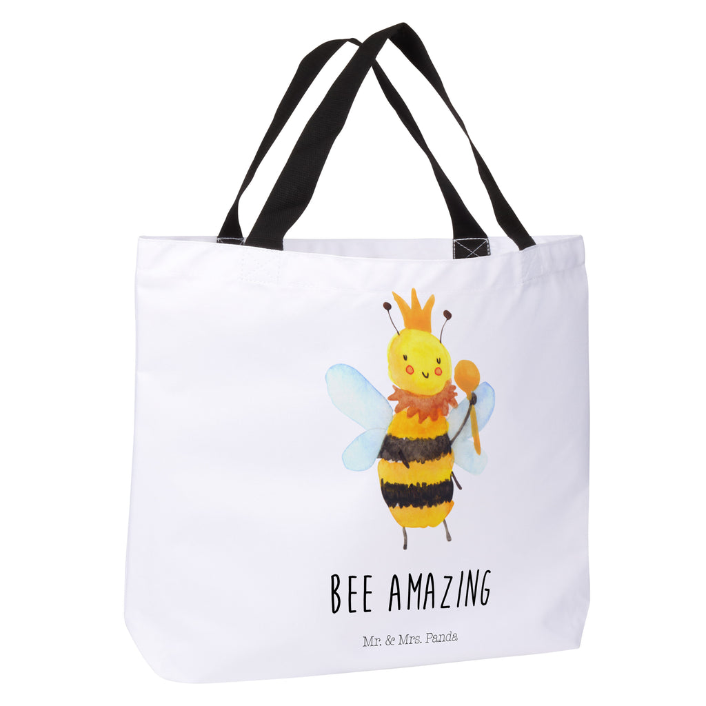 Shopper Biene König Beutel, Einkaufstasche, Tasche, Strandtasche, Einkaufsbeutel, Shopper, Schultasche, Freizeittasche, Tragebeutel, Schulbeutel, Alltagstasche, Biene, Wespe, Hummel