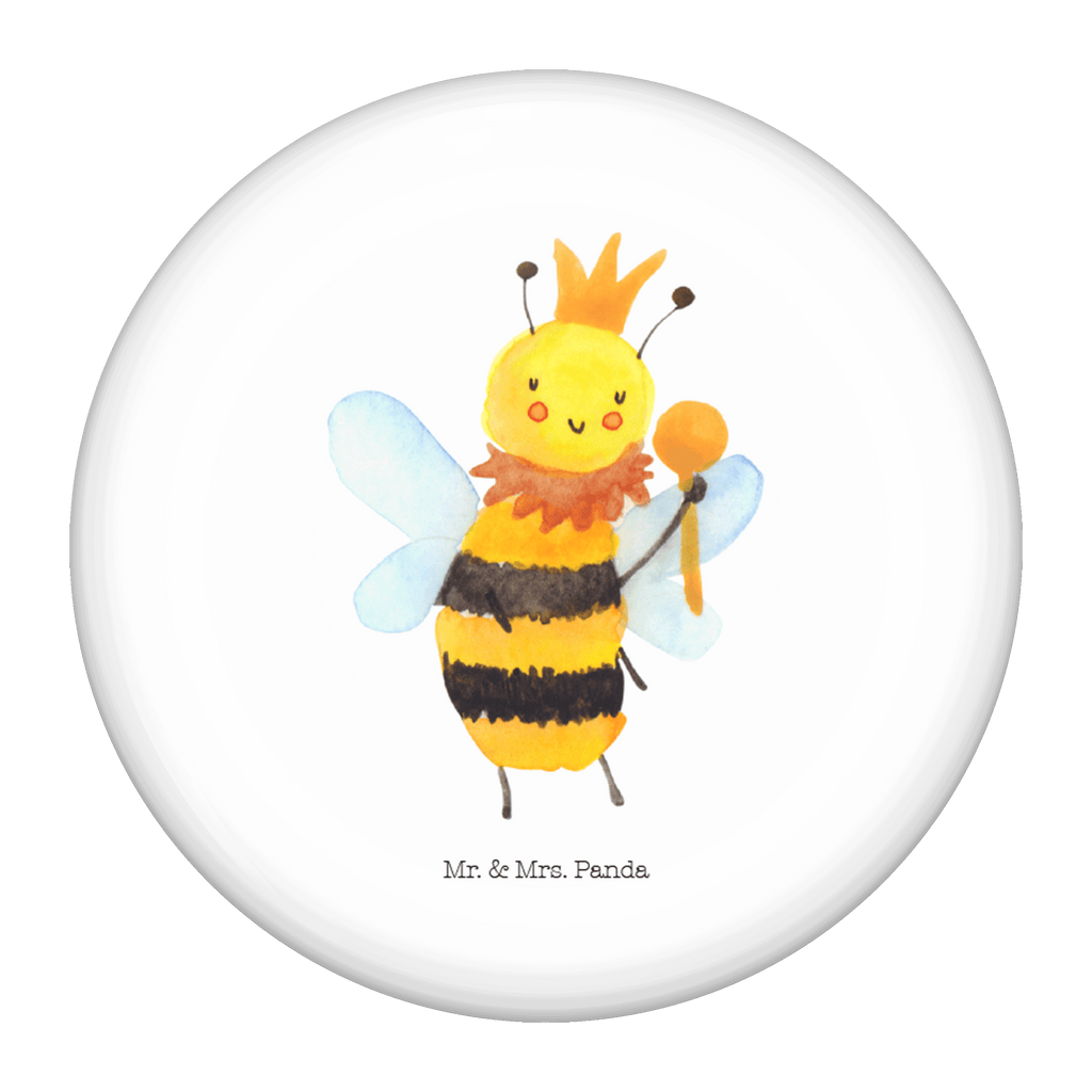 50mm Button Biene König 50mm Button, Button, Pin, Anstecknadel, Biene, Wespe, Hummel