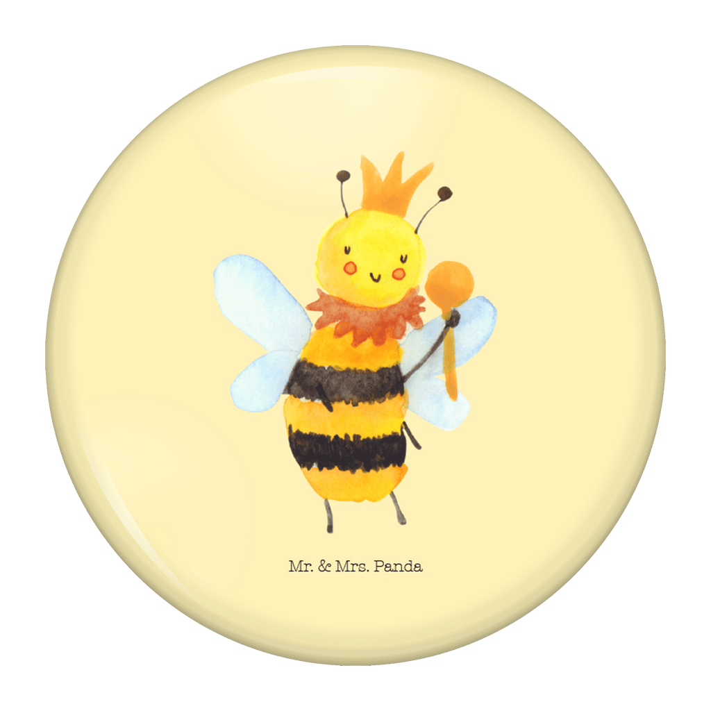 50mm Button Biene König 50mm Button, Button, Pin, Anstecknadel, Biene, Wespe, Hummel