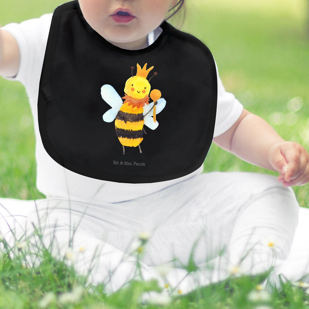 Organic Babylätzchen Biene König Baby, Lätzchen, Spucktuch, Sabberlätzchen, Klettlätzchen, Babygeschenk, Baby Lätzchen, Geschenk für Geburt, Geschenk zur Geburt, Baby Spucktuch, Babyausstattung, Geschenkidee für Babyparty, Biene, Wespe, Hummel