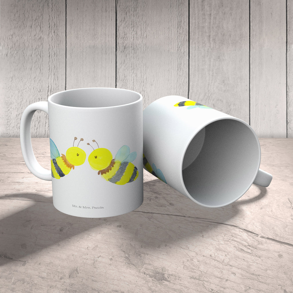 Tasse Biene Liebe  Becher, Kaffeetasse, Kaffeebecher, Tee, Frühstück, Büro  Biene, Wespe, Hummel