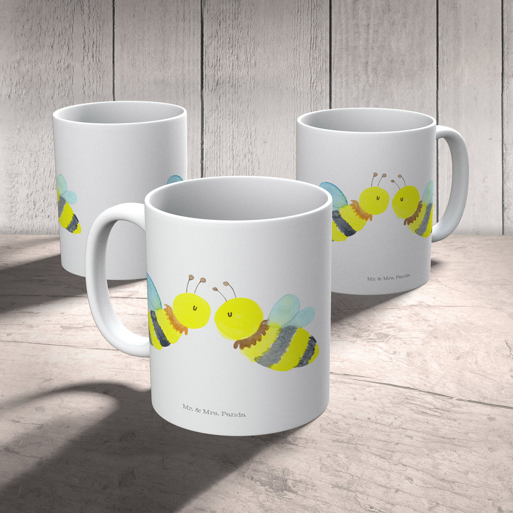 Tasse Biene Liebe  Becher, Kaffeetasse, Kaffeebecher, Tee, Frühstück, Büro  Biene, Wespe, Hummel