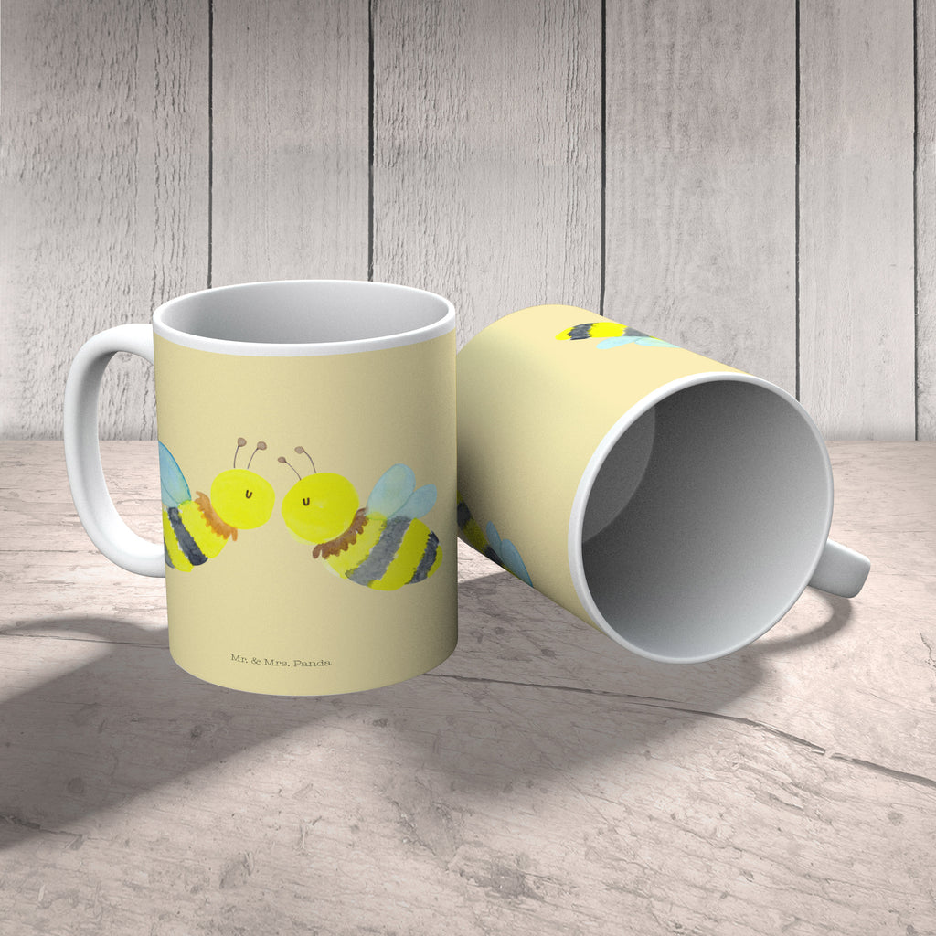 Tasse Biene Liebe  Becher, Kaffeetasse, Kaffeebecher, Tee, Frühstück, Büro  Biene, Wespe, Hummel