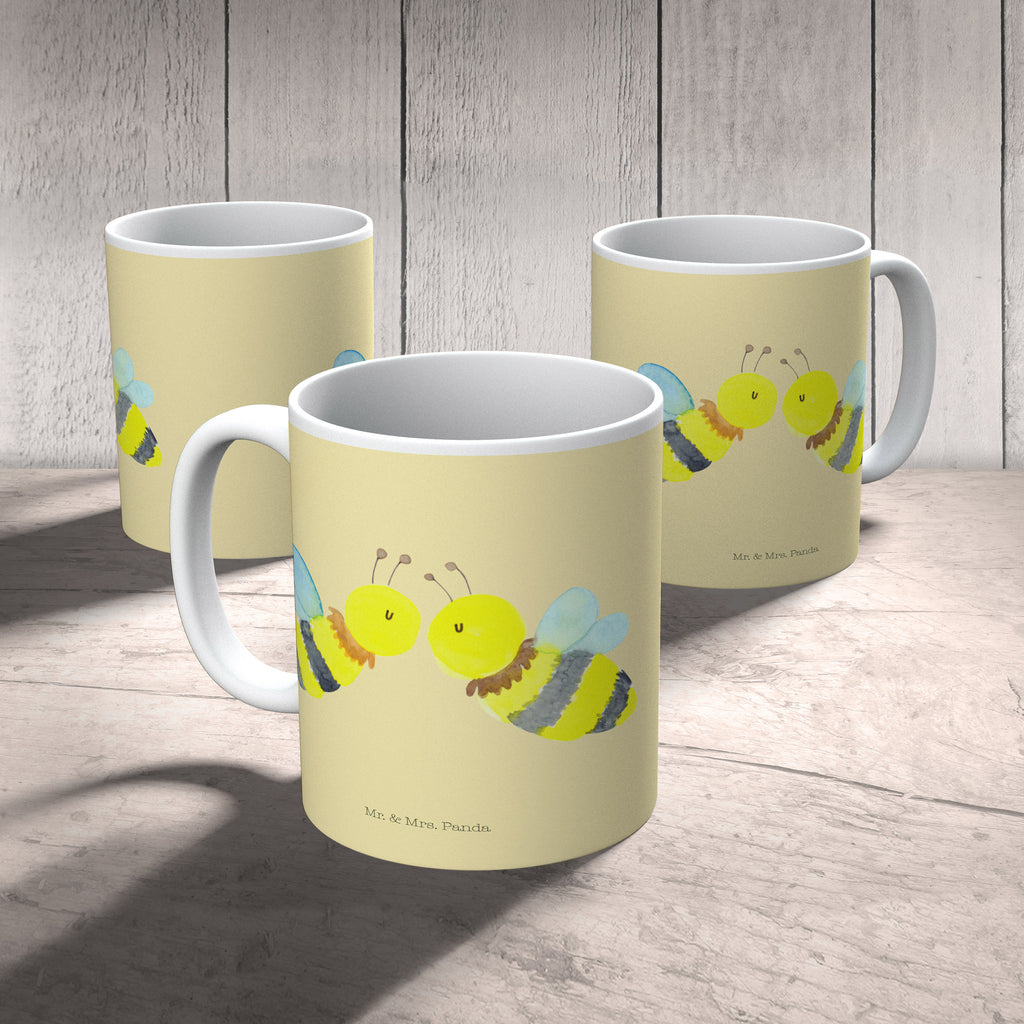 Tasse Biene Liebe  Becher, Kaffeetasse, Kaffeebecher, Tee, Frühstück, Büro  Biene, Wespe, Hummel