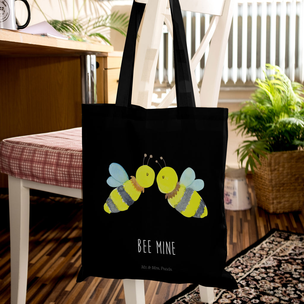 Tragetasche Biene Liebe Beuteltasche, Beutel, Einkaufstasche, Jutebeutel, Stoffbeutel, Biene, Wespe, Hummel