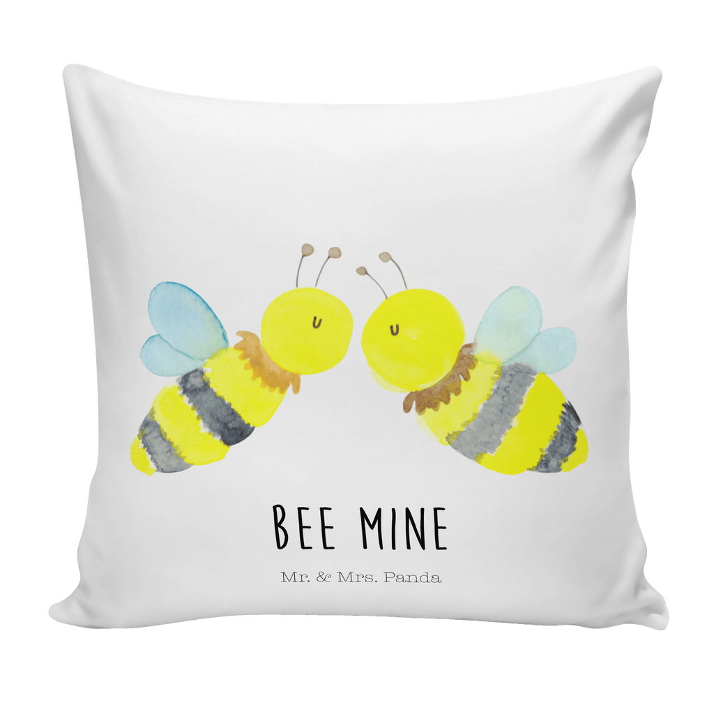 40x40 Kissen Biene Liebe Kissenhülle, Kopfkissen, Sofakissen, Dekokissen, Motivkissen, Biene, Wespe, Hummel