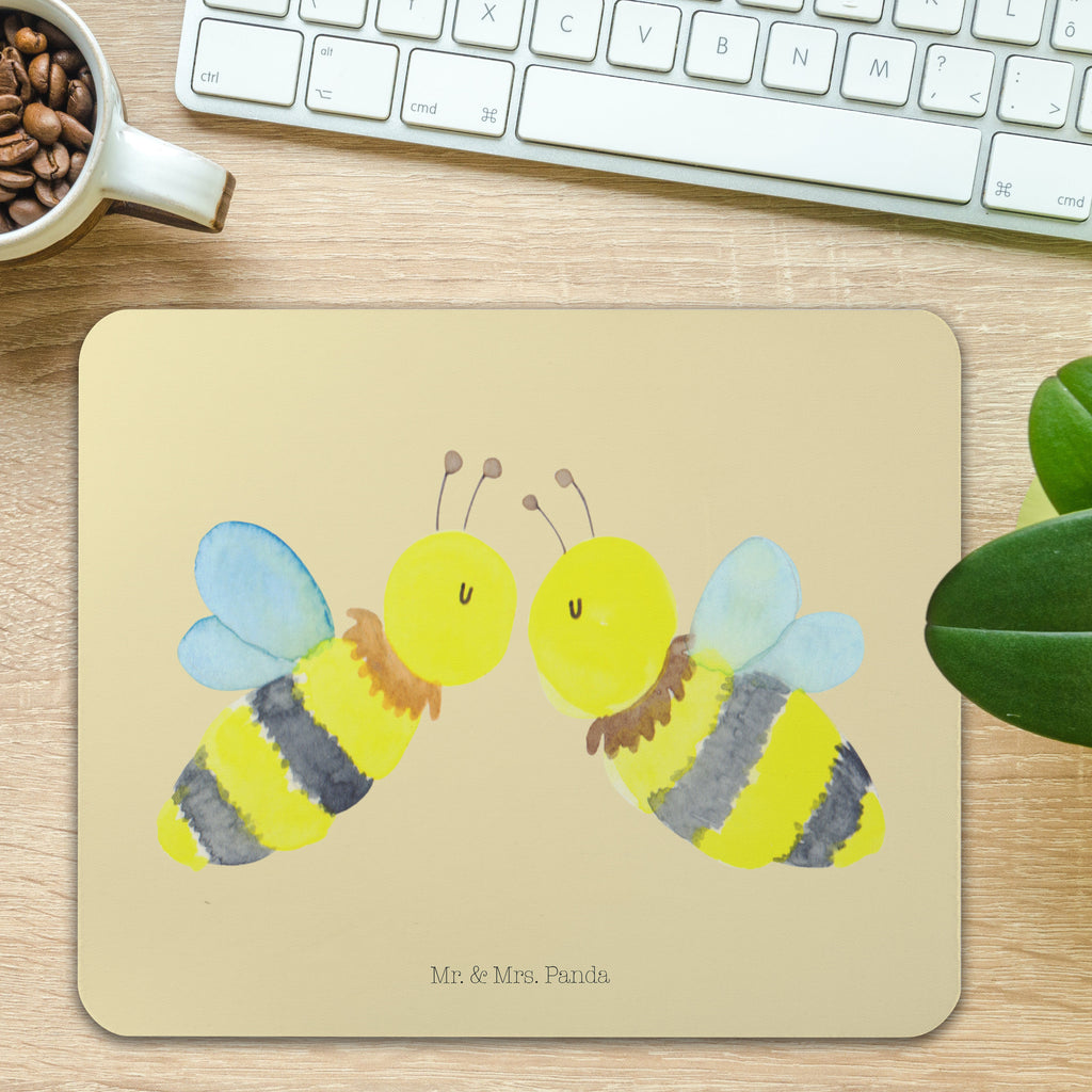 Mauspad Biene Liebe Mousepad, Computer zubehör, Büroausstattung, PC Zubehör, Arbeitszimmer, Mauspad, Einzigartiges Mauspad, Designer Mauspad, Biene, Wespe, Hummel