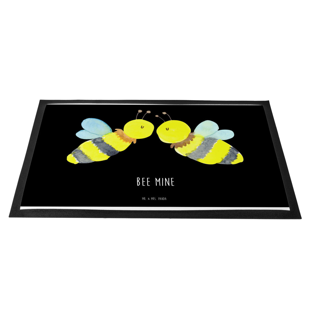 Fußmatte Biene Liebe  Türvorleger, Schmutzmatte, Fußabtreter, Matte, Schmutzfänger, Fußabstreifer, Schmutzfangmatte, Türmatte, Motivfußmatte,  Haustürmatte, Vorleger  Biene, Wespe, Hummel