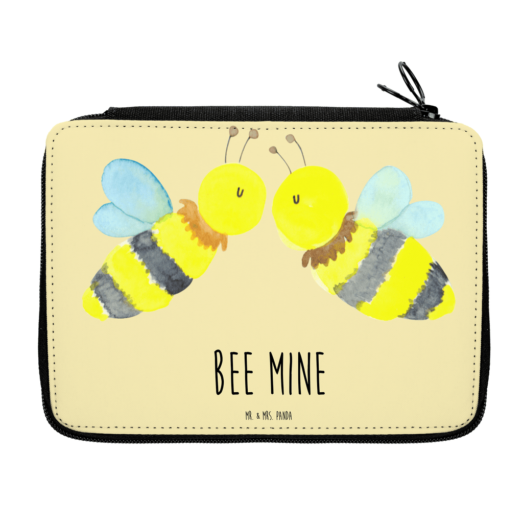 Federmappe Biene Liebe Federmappe, Stiftetasche, Stifte Etui, Schule, Einschulung, Geschenk, Kind, Schüler, Schülerin, Stifterolle, Federmäppchen, Motiv, Grundschule, Federmäppchen bedruckt, Büro Stifte Etui, Bestückte Federmappe, Kinder Federmappe, Federmappe Einschulung, Biene, Wespe, Hummel