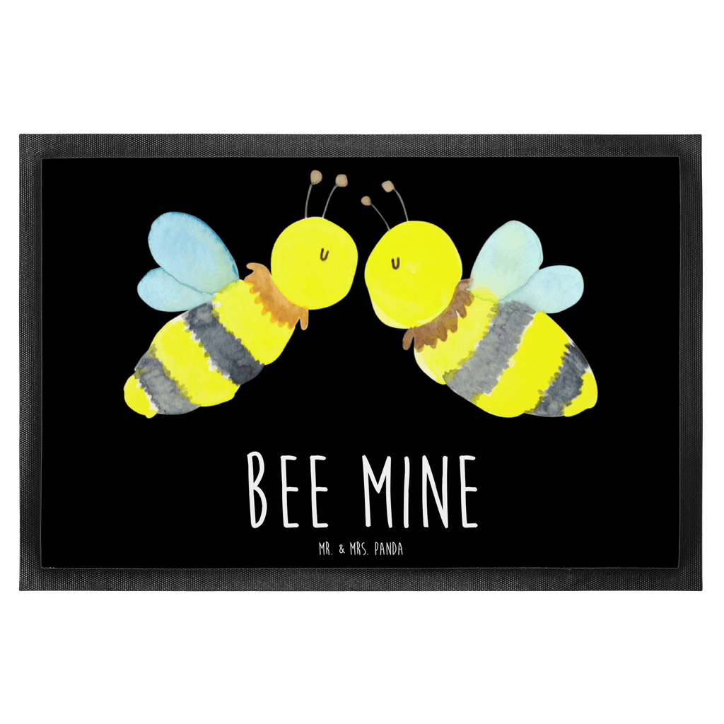 Fußmatte Biene Liebe  Türvorleger, Schmutzmatte, Fußabtreter, Matte, Schmutzfänger, Fußabstreifer, Schmutzfangmatte, Türmatte, Motivfußmatte,  Haustürmatte, Vorleger  Biene, Wespe, Hummel