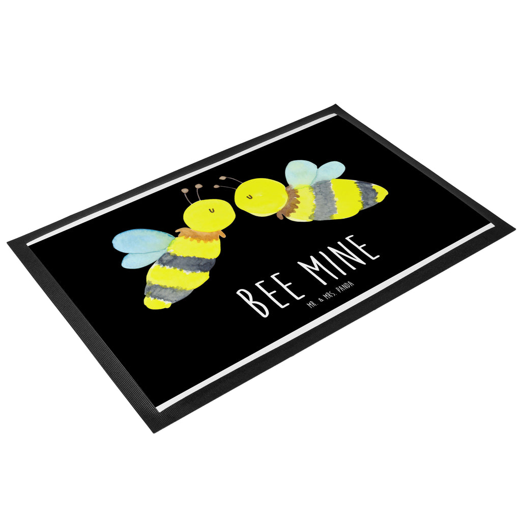 Fußmatte Biene Liebe  Türvorleger, Schmutzmatte, Fußabtreter, Matte, Schmutzfänger, Fußabstreifer, Schmutzfangmatte, Türmatte, Motivfußmatte,  Haustürmatte, Vorleger  Biene, Wespe, Hummel