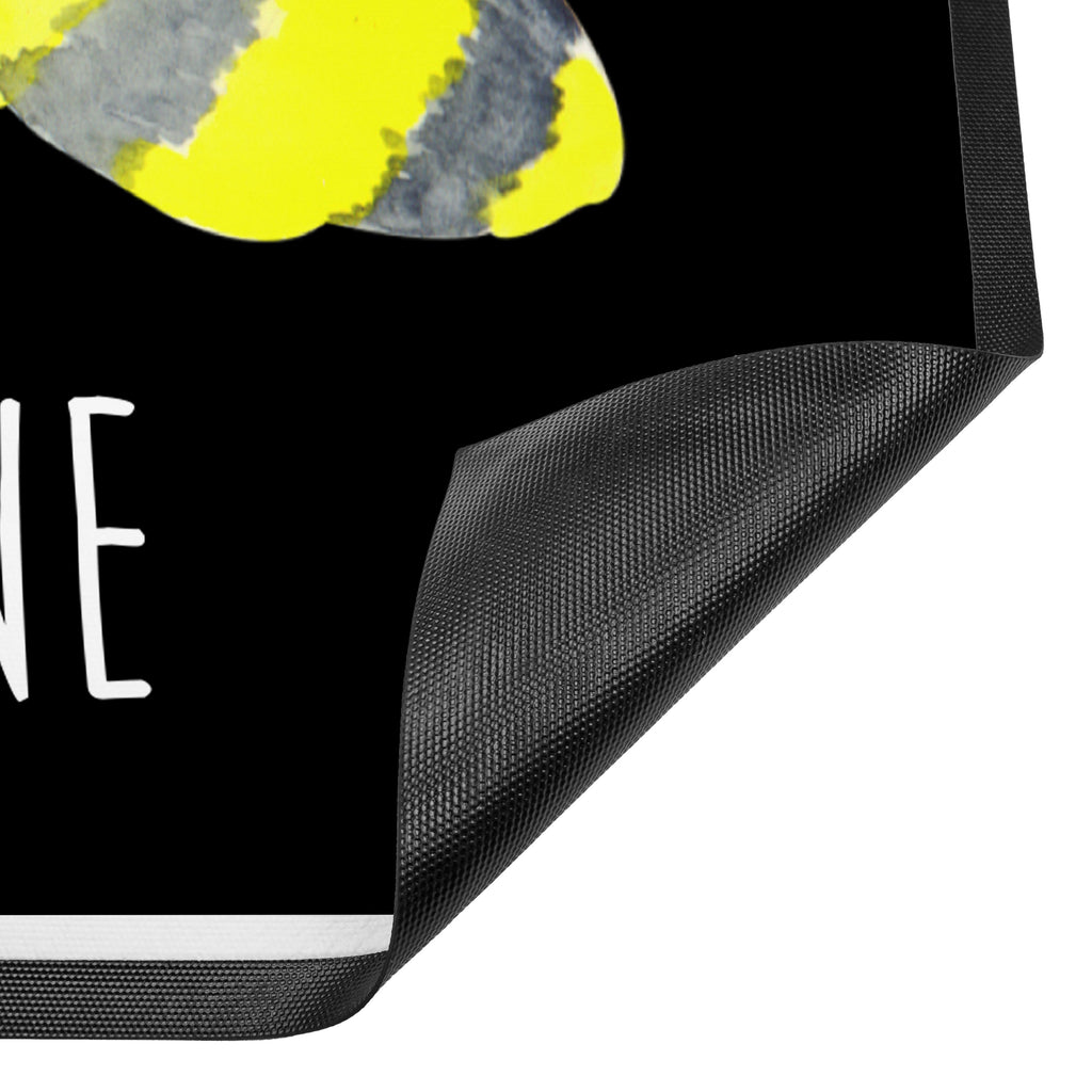 Fußmatte Biene Liebe  Türvorleger, Schmutzmatte, Fußabtreter, Matte, Schmutzfänger, Fußabstreifer, Schmutzfangmatte, Türmatte, Motivfußmatte,  Haustürmatte, Vorleger  Biene, Wespe, Hummel