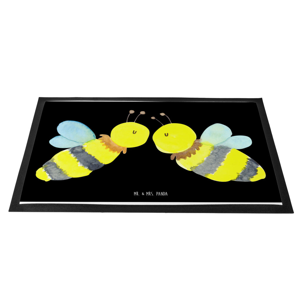 Fußmatte Biene Liebe  Türvorleger, Schmutzmatte, Fußabtreter, Matte, Schmutzfänger, Fußabstreifer, Schmutzfangmatte, Türmatte, Motivfußmatte,  Haustürmatte, Vorleger  Biene, Wespe, Hummel