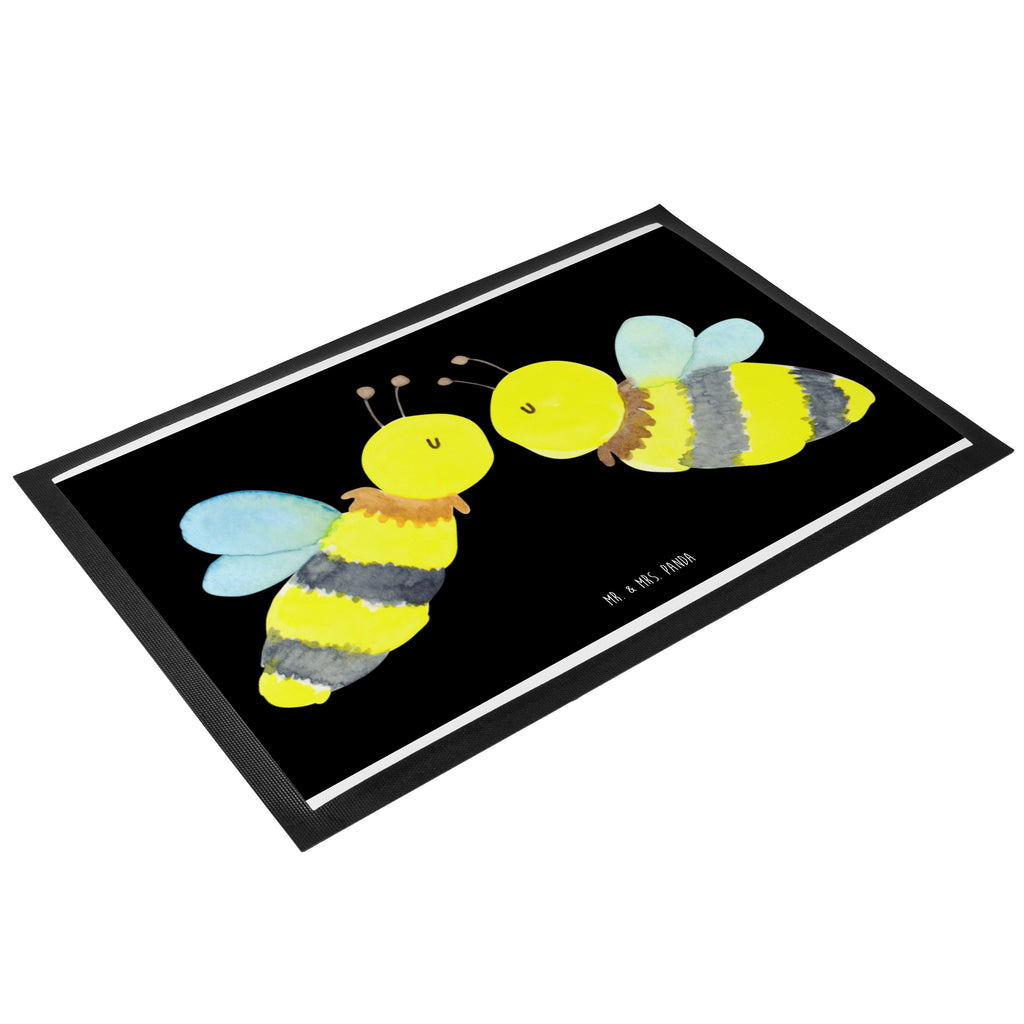 Fußmatte Biene Liebe  Türvorleger, Schmutzmatte, Fußabtreter, Matte, Schmutzfänger, Fußabstreifer, Schmutzfangmatte, Türmatte, Motivfußmatte,  Haustürmatte, Vorleger  Biene, Wespe, Hummel