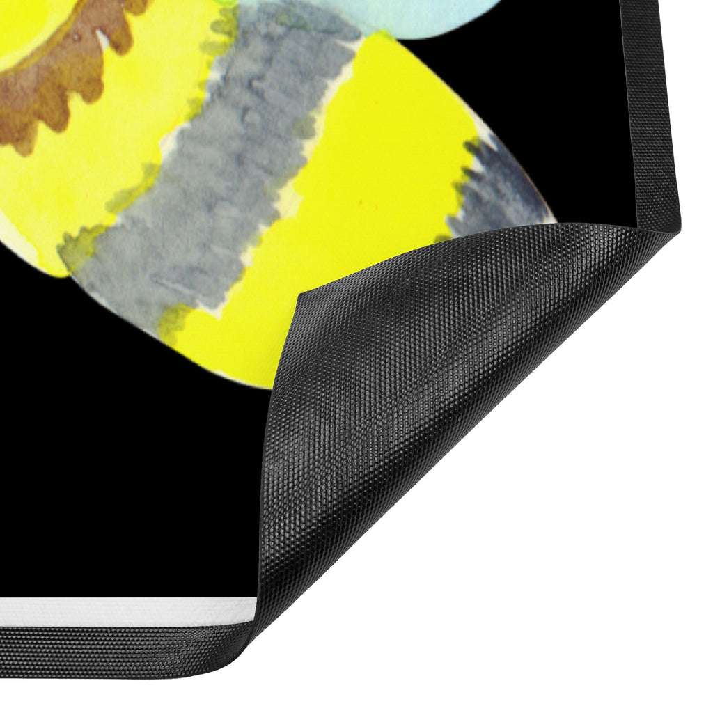 Fußmatte Biene Liebe  Türvorleger, Schmutzmatte, Fußabtreter, Matte, Schmutzfänger, Fußabstreifer, Schmutzfangmatte, Türmatte, Motivfußmatte,  Haustürmatte, Vorleger  Biene, Wespe, Hummel