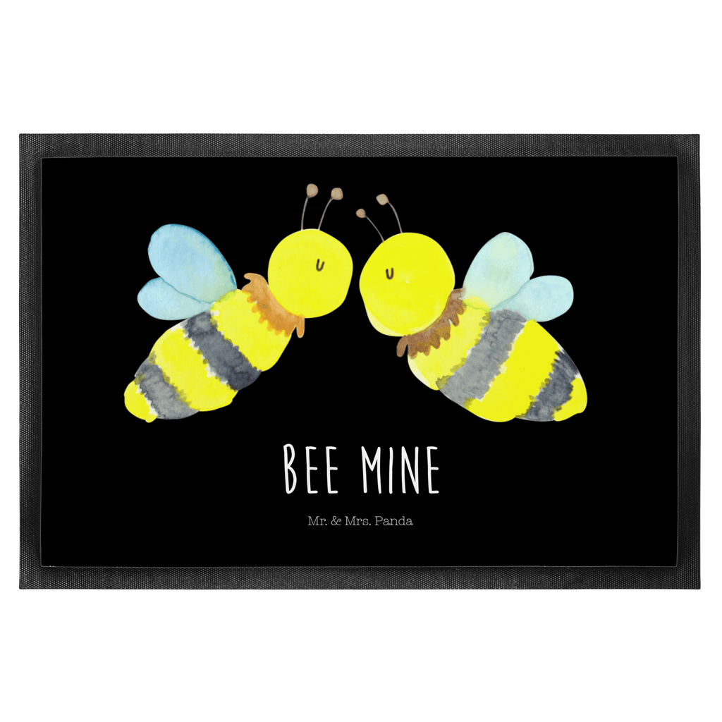 Fußmatte Biene Liebe  Türvorleger, Schmutzmatte, Fußabtreter, Matte, Schmutzfänger, Fußabstreifer, Schmutzfangmatte, Türmatte, Motivfußmatte,  Haustürmatte, Vorleger  Biene, Wespe, Hummel