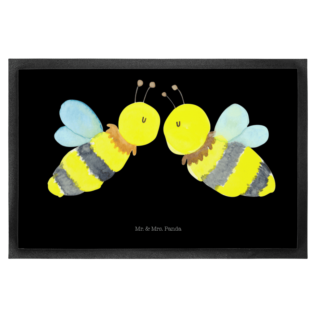 Fußmatte Biene Liebe  Türvorleger, Schmutzmatte, Fußabtreter, Matte, Schmutzfänger, Fußabstreifer, Schmutzfangmatte, Türmatte, Motivfußmatte,  Haustürmatte, Vorleger  Biene, Wespe, Hummel