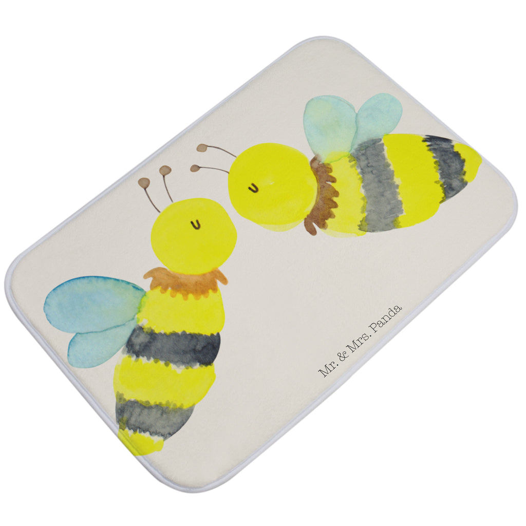 Badvorleger Biene Liebe Badematte, Badteppich, Duschvorleger, Badezimmerteppich, Badezimmermatte, Badvorleger, Duschmatte, Duschteppich, Biene, Wespe, Hummel