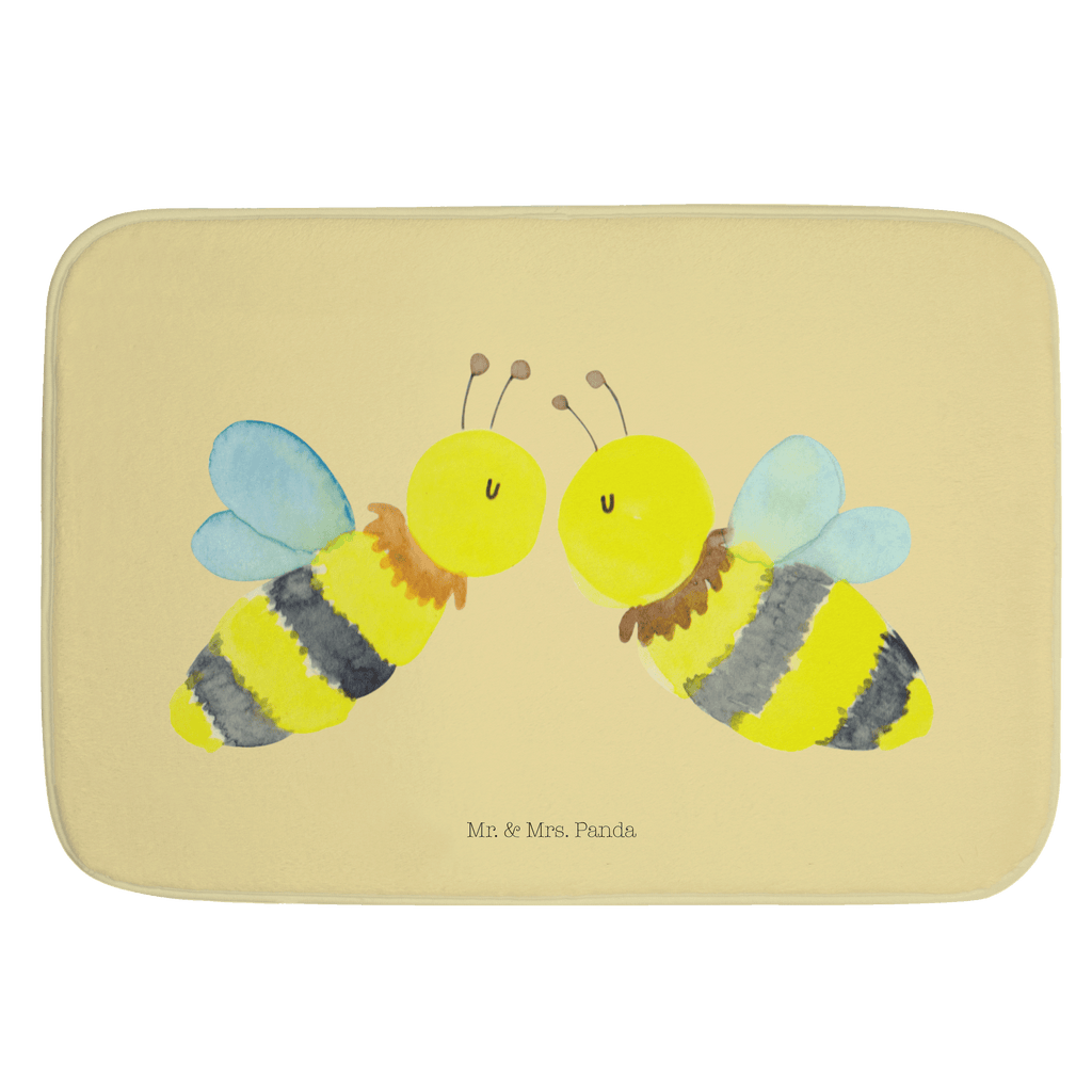 Badvorleger Biene Liebe Badematte, Badteppich, Duschvorleger, Badezimmerteppich, Badezimmermatte, Badvorleger, Duschmatte, Duschteppich, Biene, Wespe, Hummel