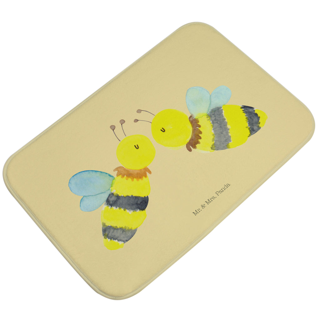 Badvorleger Biene Liebe Badematte, Badteppich, Duschvorleger, Badezimmerteppich, Badezimmermatte, Badvorleger, Duschmatte, Duschteppich, Biene, Wespe, Hummel