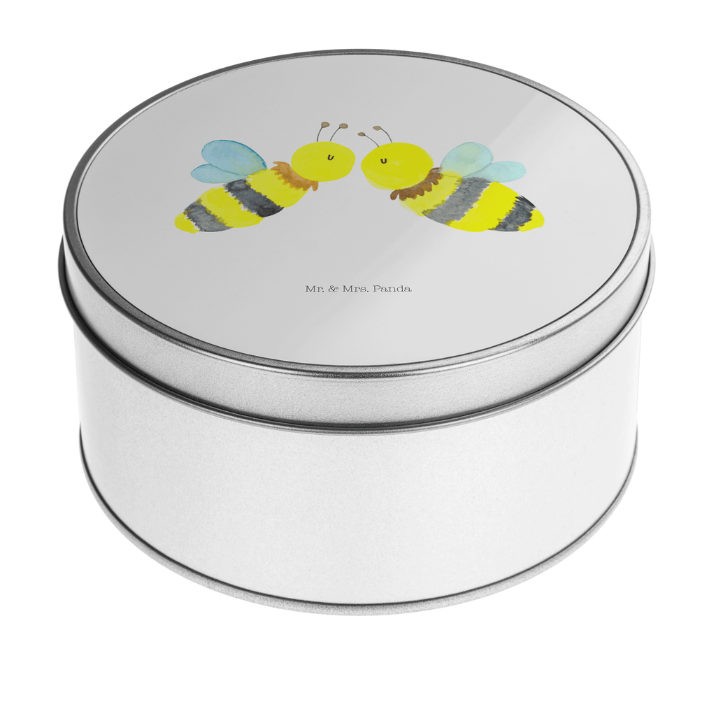 Blechdose rund Biene Liebe Metalldose, Keksdose, Dose, Vorratsdose, Geschenkbox, Biene, Wespe, Hummel