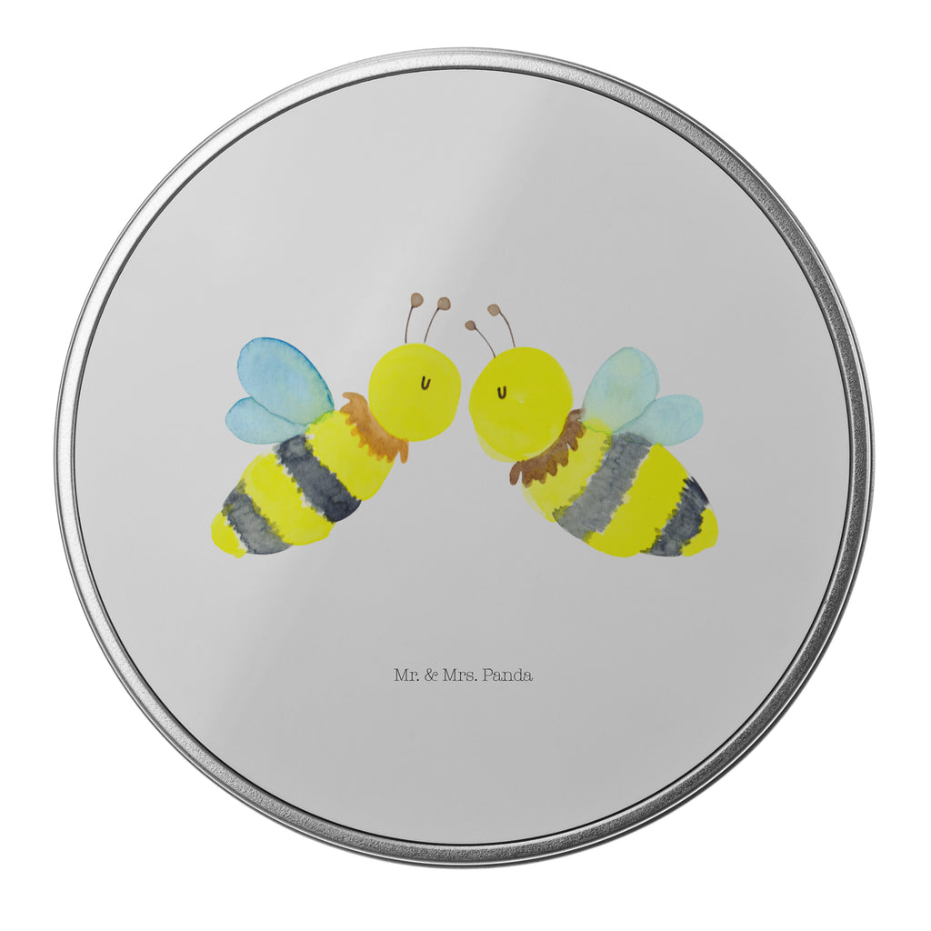 Blechdose rund Biene Liebe Metalldose, Keksdose, Dose, Vorratsdose, Geschenkbox, Biene, Wespe, Hummel