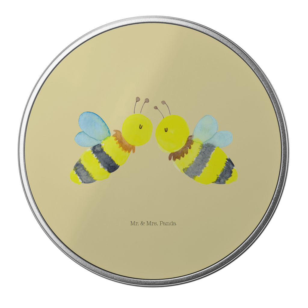 Blechdose rund Biene Liebe Metalldose, Keksdose, Dose, Vorratsdose, Geschenkbox, Biene, Wespe, Hummel