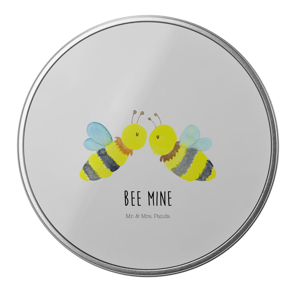 Blechdose rund Biene Liebe Metalldose, Keksdose, Dose, Vorratsdose, Geschenkbox, Biene, Wespe, Hummel