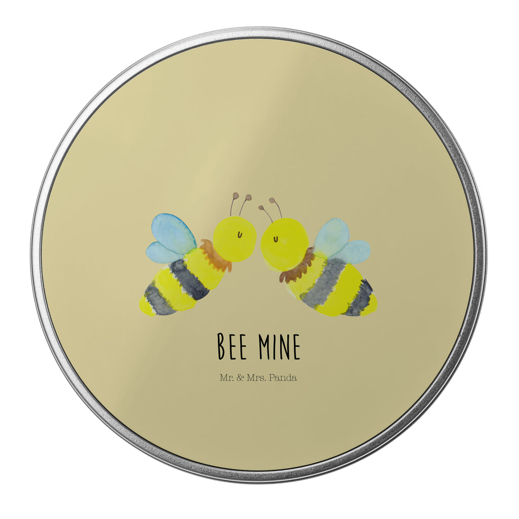 Blechdose rund Biene Liebe Metalldose, Keksdose, Dose, Vorratsdose, Geschenkbox, Biene, Wespe, Hummel