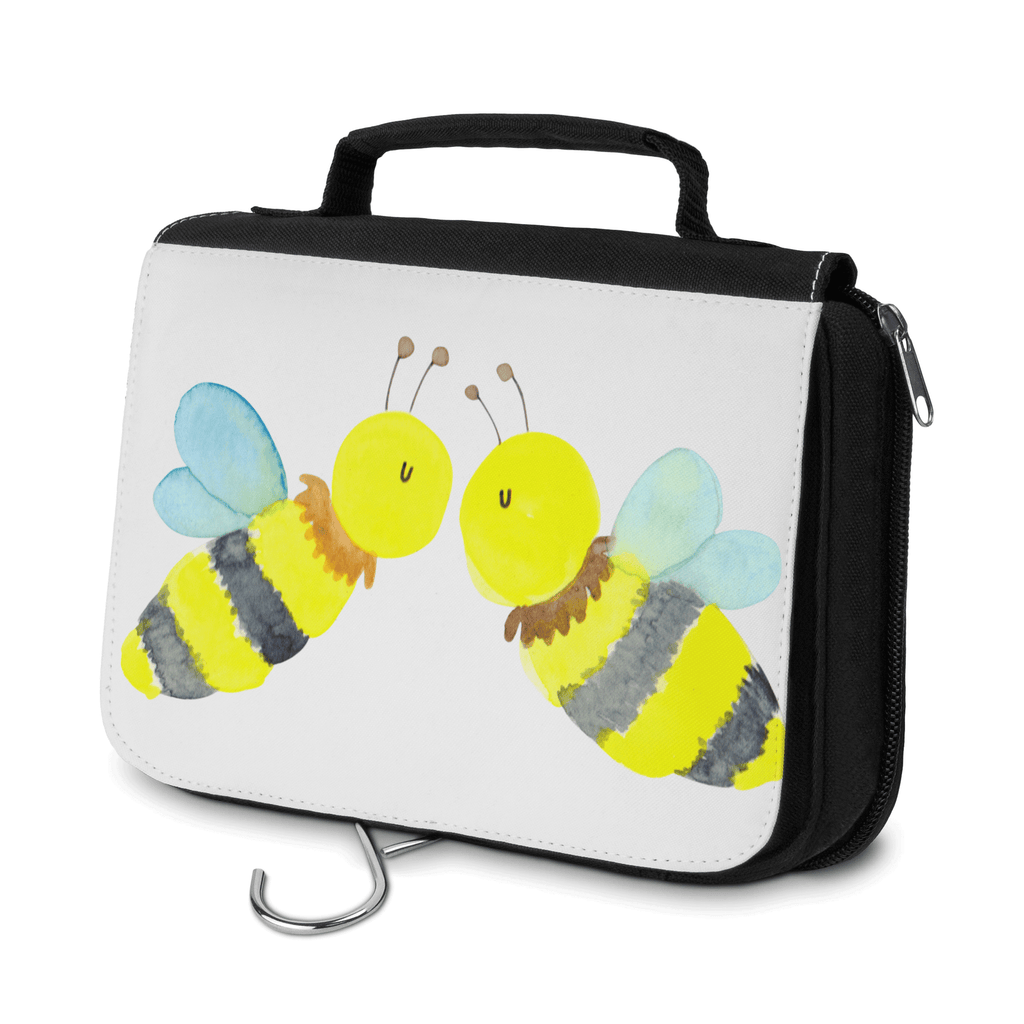 Kulturbeutel Biene Liebe Kulturbeutel, Zum Aufhängen, Waschtasche, Kosmetiktasche, Damen, Herren, Aufbewahrungstasche, Schminktasche, Kosmetikbeutel, Organizer, Kulturtasche, Schminkutensil, Biene, Wespe, Hummel