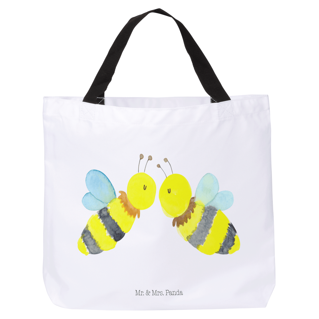 Shopper Biene Liebe Beutel, Einkaufstasche, Tasche, Strandtasche, Einkaufsbeutel, Shopper, Schultasche, Freizeittasche, Tragebeutel, Schulbeutel, Alltagstasche, Biene, Wespe, Hummel