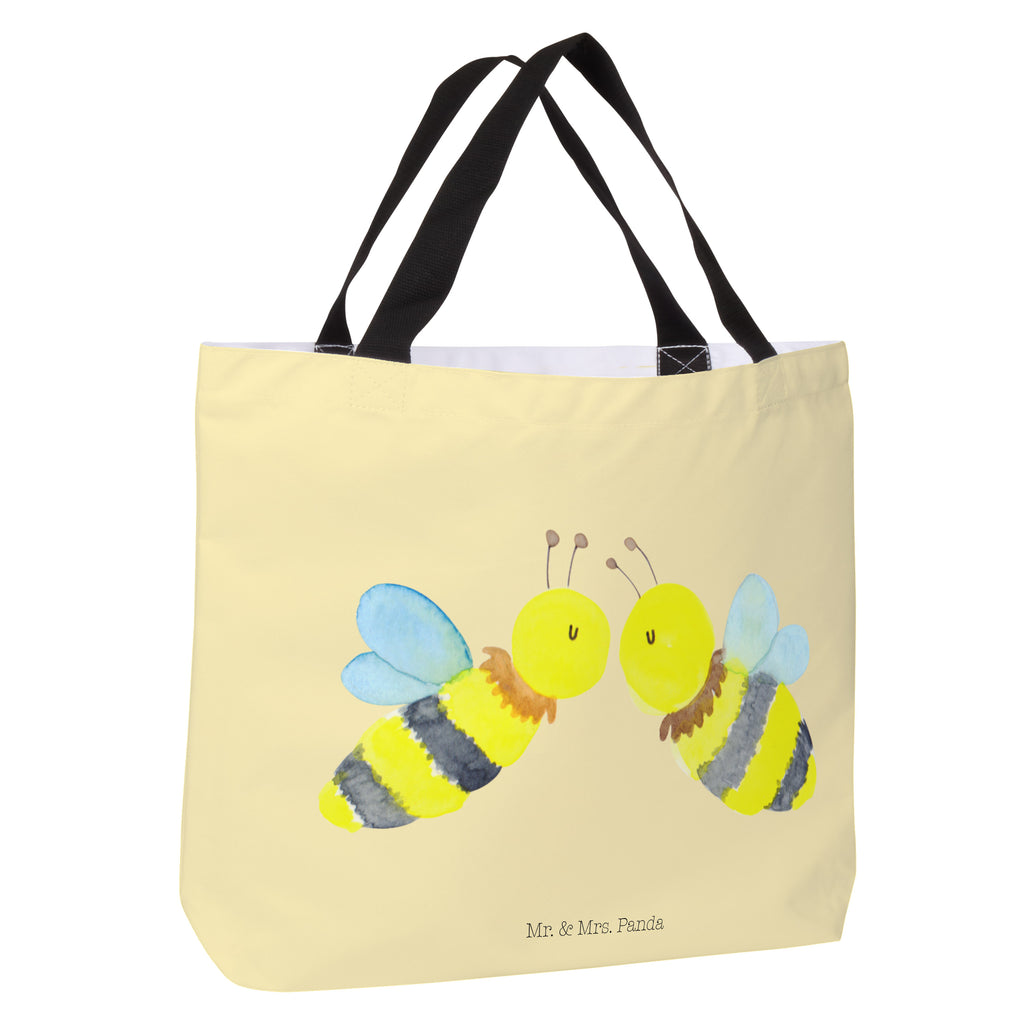 Shopper Biene Liebe Beutel, Einkaufstasche, Tasche, Strandtasche, Einkaufsbeutel, Shopper, Schultasche, Freizeittasche, Tragebeutel, Schulbeutel, Alltagstasche, Biene, Wespe, Hummel