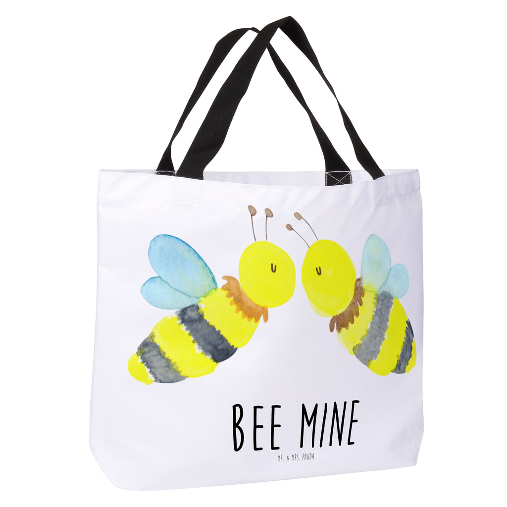 Shopper Biene Liebe Beutel, Einkaufstasche, Tasche, Strandtasche, Einkaufsbeutel, Shopper, Schultasche, Freizeittasche, Tragebeutel, Schulbeutel, Alltagstasche, Biene, Wespe, Hummel