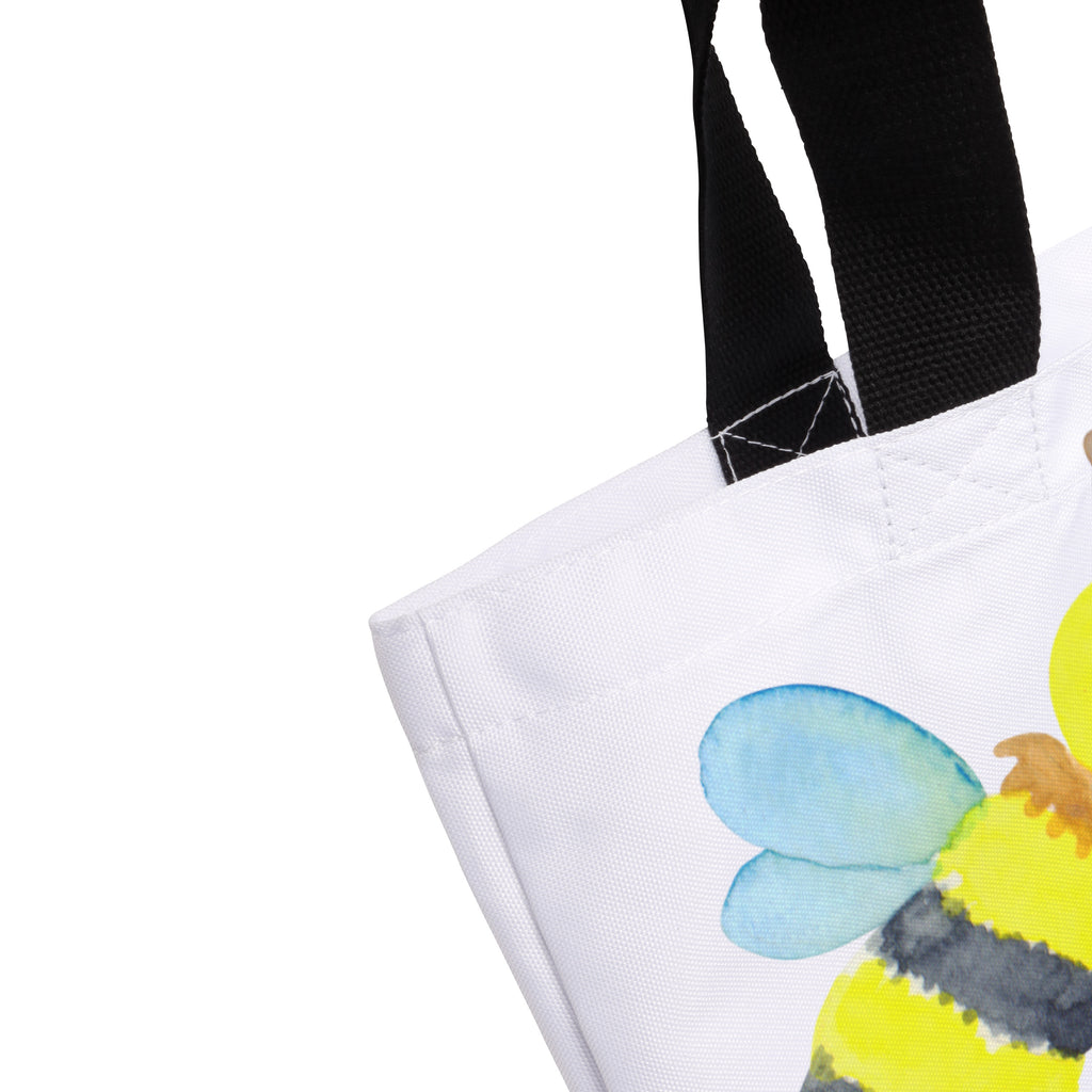 Shopper Biene Liebe Beutel, Einkaufstasche, Tasche, Strandtasche, Einkaufsbeutel, Shopper, Schultasche, Freizeittasche, Tragebeutel, Schulbeutel, Alltagstasche, Biene, Wespe, Hummel