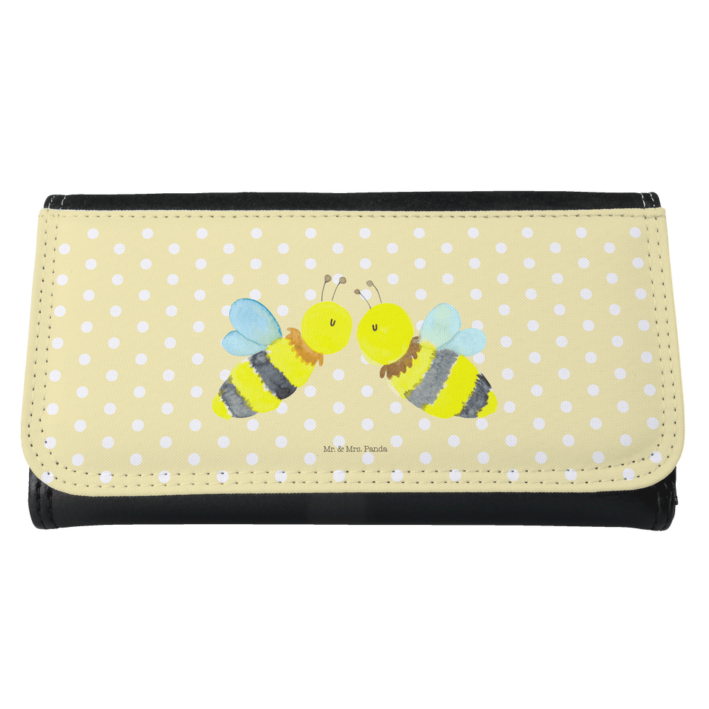 Damen Portemonnaie Biene Liebe Portemonnaie, Portemonee, Geldbörse, Damen, Groß, XXL, Geldbeutel, Portemonnaies, Biene, Wespe, Hummel