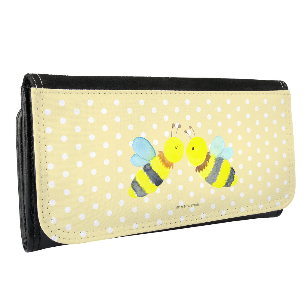 Damen Portemonnaie Biene Liebe Portemonnaie, Portemonee, Geldbörse, Damen, Groß, XXL, Geldbeutel, Portemonnaies, Biene, Wespe, Hummel