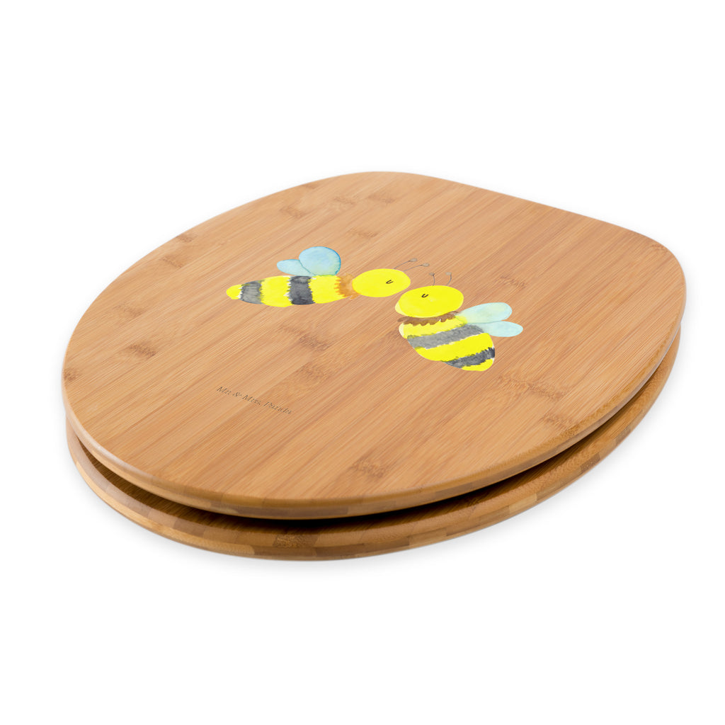 Motiv WC Sitz Biene Liebe Klobrille, Klodeckel, Toilettendeckel, WC-Sitz, Toilette, Biene, Wespe, Hummel