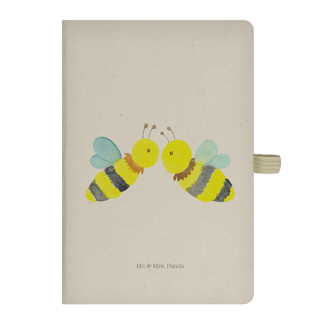 DIN A4 Baumwoll Notizbuch Biene Liebe Notizen, Eintragebuch, Tagebuch, Notizblock, Adressbuch, Journal, Kladde, Skizzenbuch, Notizheft, Schreibbuch, Schreibheft, Biene, Wespe, Hummel