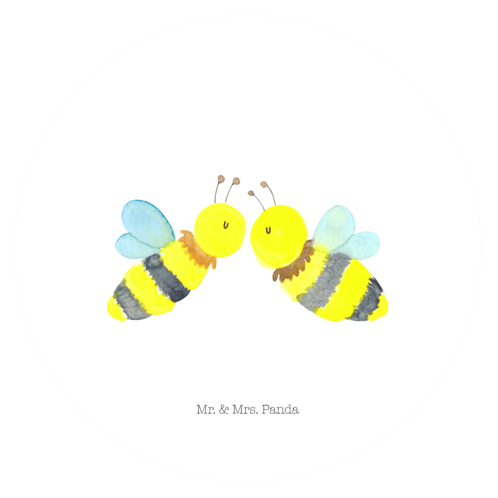 40mm Rund Aufkleber Biene Liebe Sticker, Aufkleber, Etikett, Biene, Wespe, Hummel