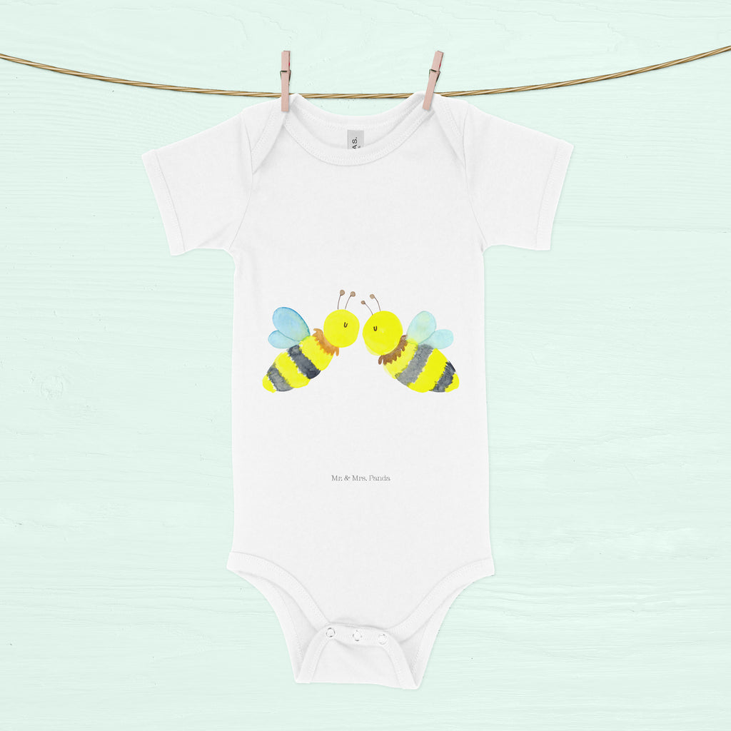 Organic Baby Body Biene Liebe Babykleidung, Babystrampler, Strampler, Wickelbody, Baby Erstausstattung, Junge, Mädchen, Biene, Wespe, Hummel