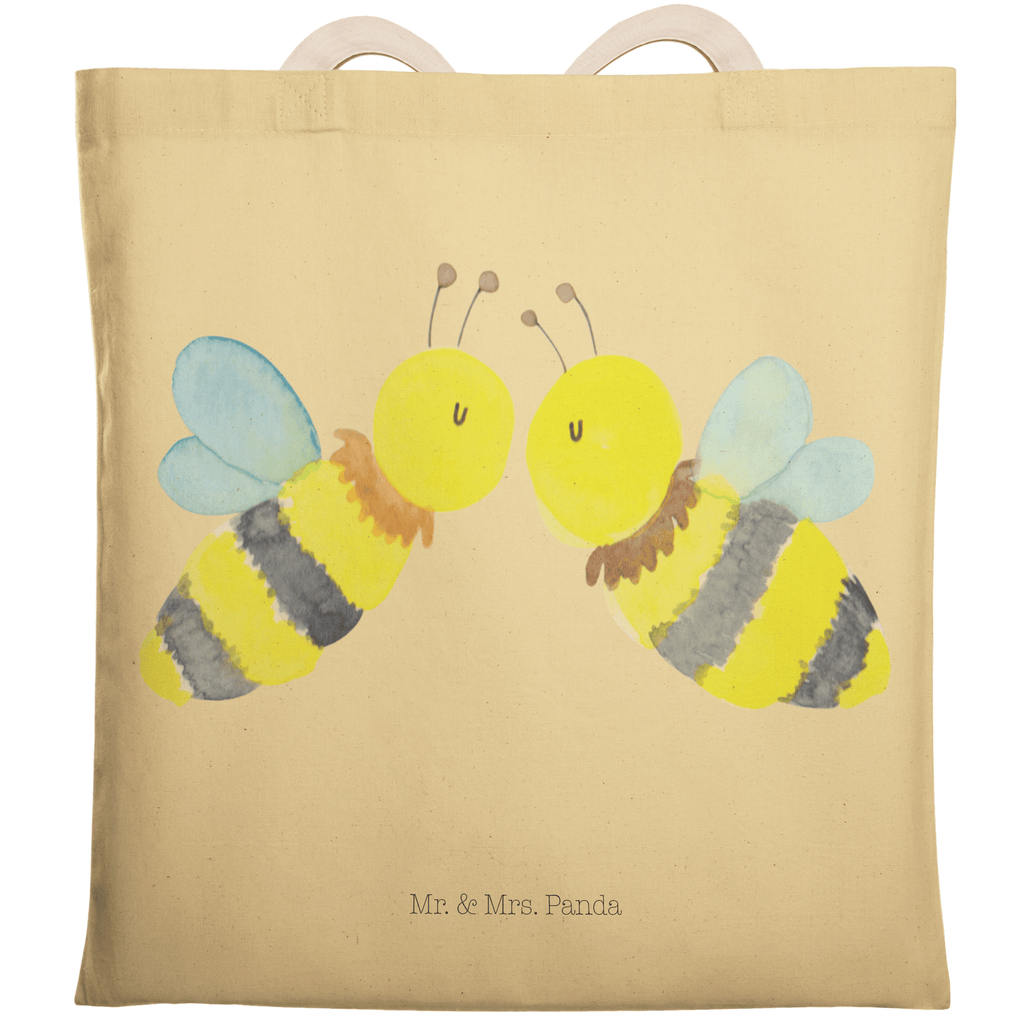 Einkaufstasche Biene Liebe Tragetasche, Tasche, Beutel, Stofftasche, Baumwolltasche, Umhängetasche, Shopper, Biene, Wespe, Hummel