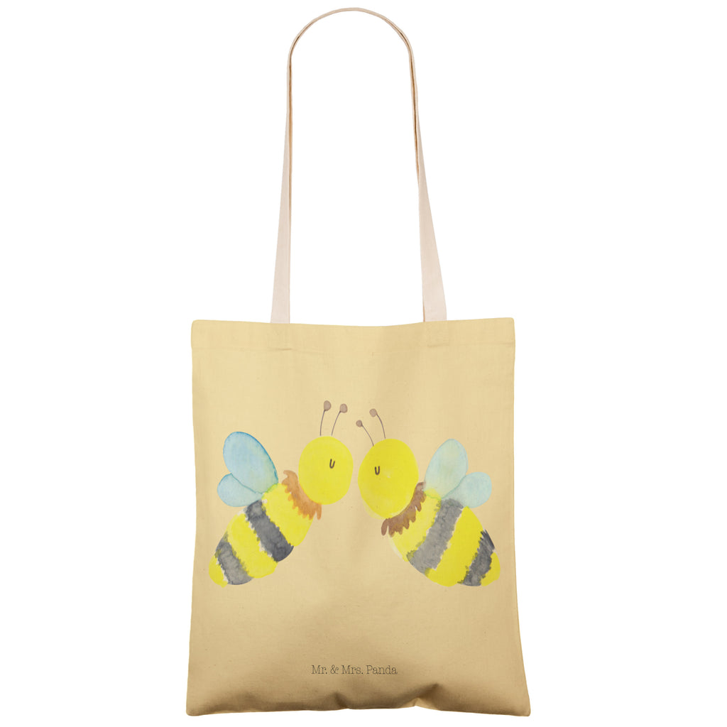 Einkaufstasche Biene Liebe Tragetasche, Tasche, Beutel, Stofftasche, Baumwolltasche, Umhängetasche, Shopper, Biene, Wespe, Hummel