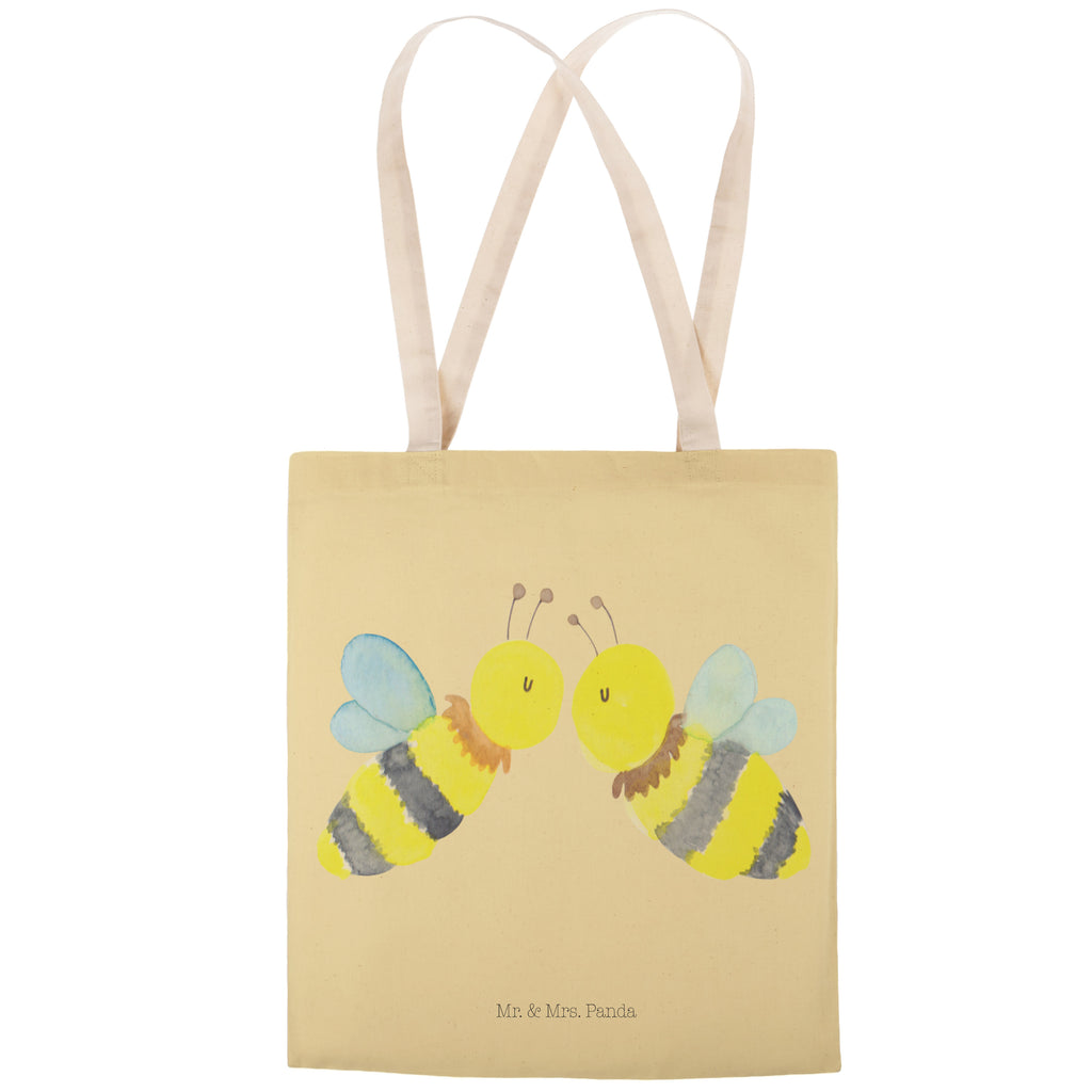 Einkaufstasche Biene Liebe Tragetasche, Tasche, Beutel, Stofftasche, Baumwolltasche, Umhängetasche, Shopper, Biene, Wespe, Hummel