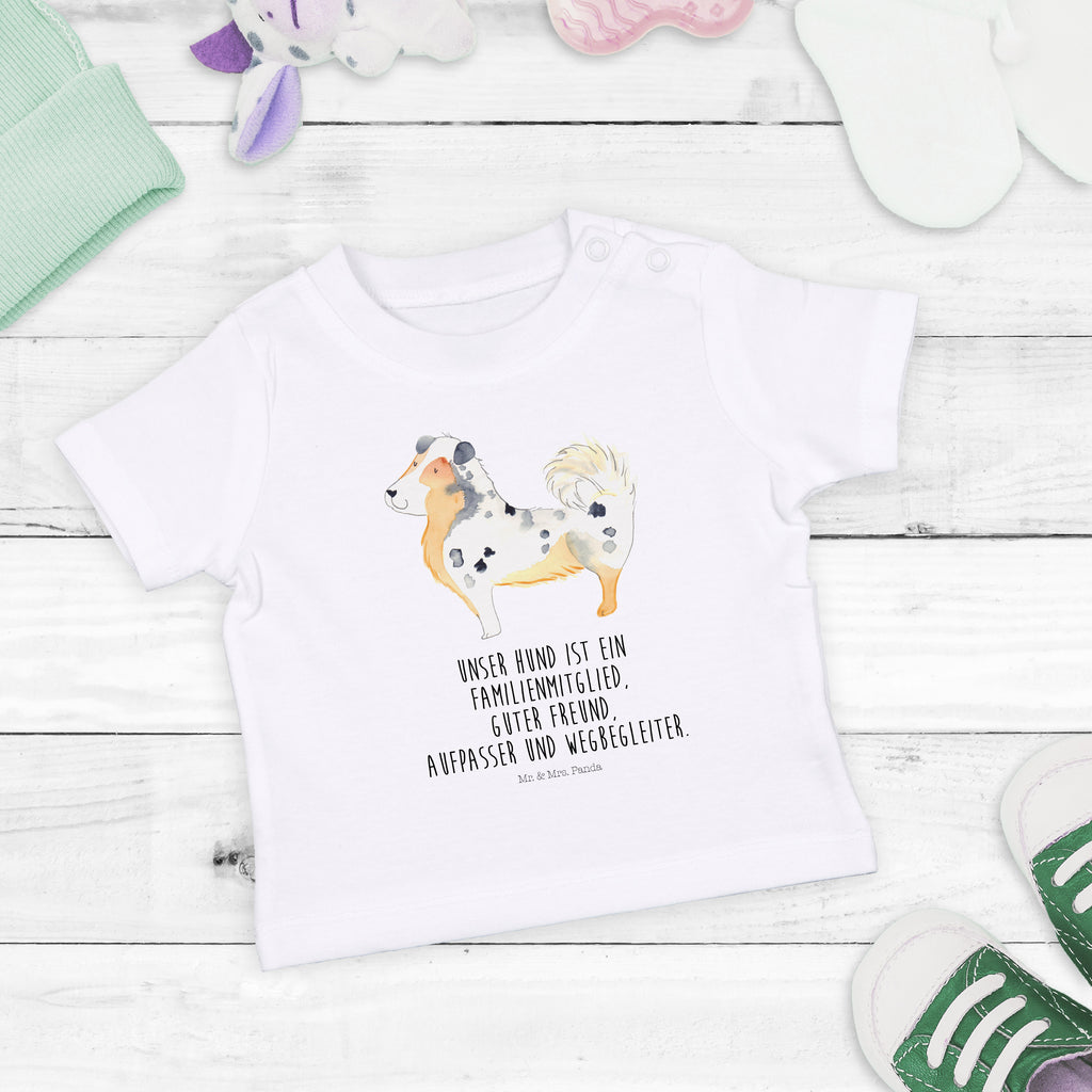 Organic Baby Shirt Australien Shepherd Baby T-Shirt, Jungen Baby T-Shirt, Mädchen Baby T-Shirt, Shirt, Hund, Hundemotiv, Haustier, Hunderasse, Tierliebhaber, Hundebesitzer, Sprüche, Australien Shepherd, Shepherd, Hundeliebe, Familienhund, Spruch